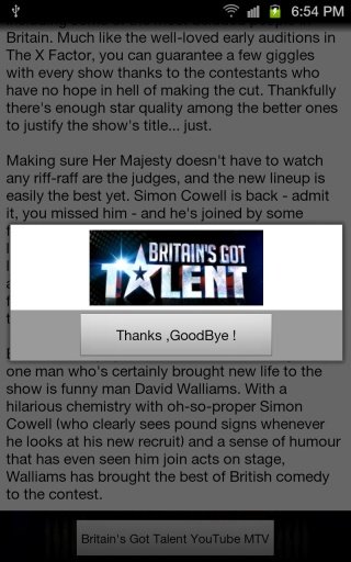 Britain got talent (my choice)截图1