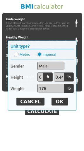 BMI (Body Mass Index) Calculator截图10