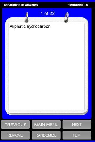 Organic Chemistry Terms截图2
