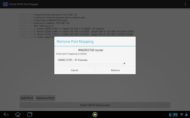 Droid UPnP Port Mapper截图4