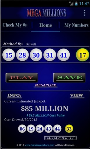 Mega Millions Free截图6