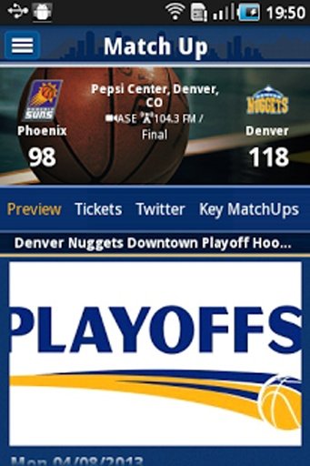 Denver Nuggets Official App截图7