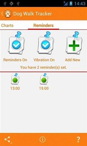 狗散步跟踪和提醒 Dog Walk Tracker &amp;截图1