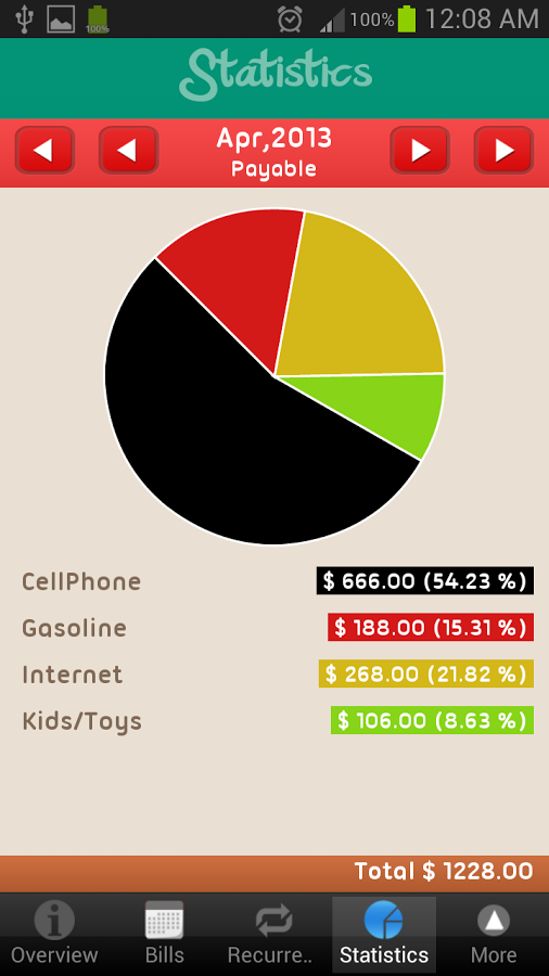 Bills Monitor Free截图11