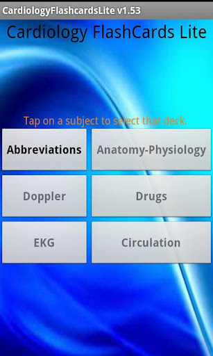 Cardiology Flashcards Lite截图2