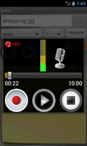 To Do Voice Recorder截图1