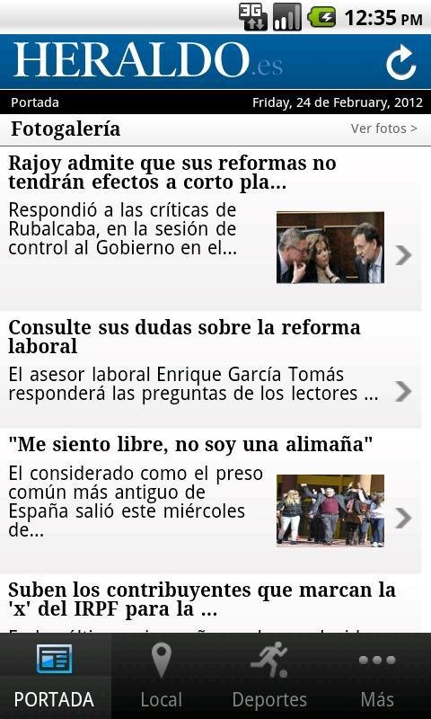 HERALDO.es para Android截图1