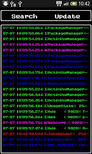 8bit LogCat Window Free截图1