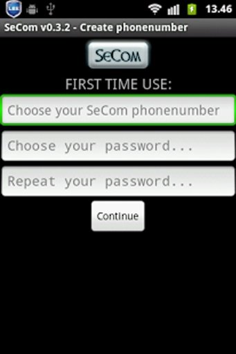 SeCom - encrypted messages截图1