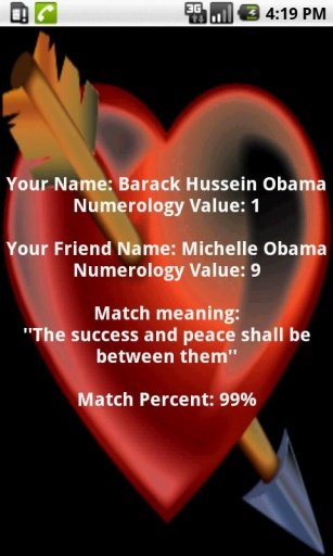 Love Calculator Kabbalah match截图4