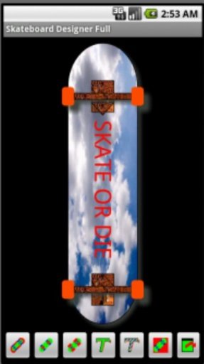 Skateboard Designer Free截图4