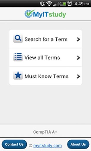 MyITstudy's CompTIA® A+ Terms截图2