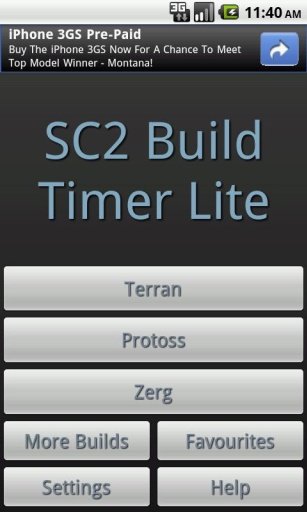 SC2 Build Timer Lite截图1