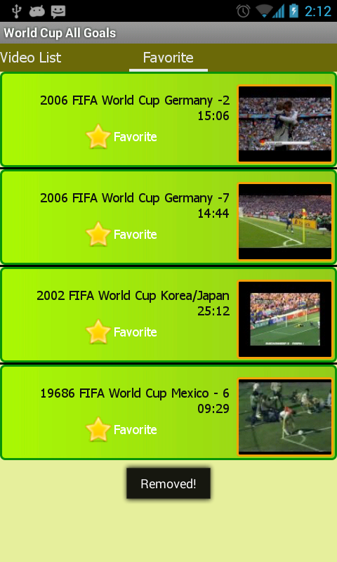 World Cup All Goals - Sport截图3