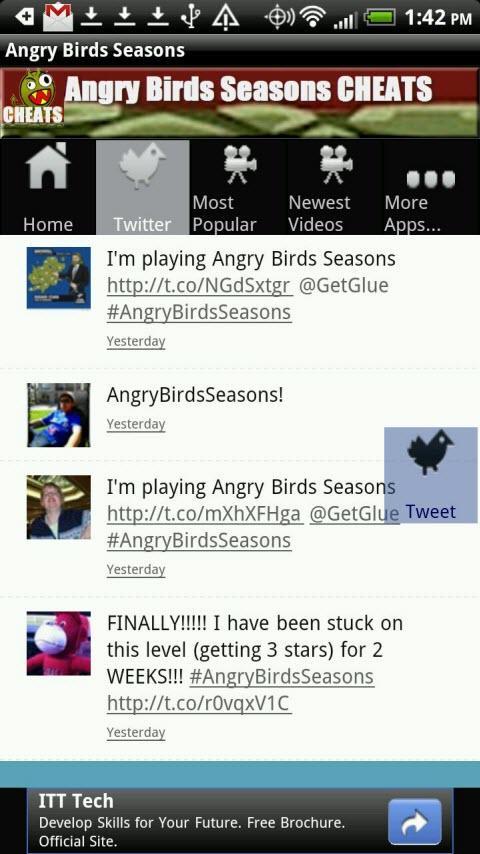 Angry Birds Seasons Cheats截图2