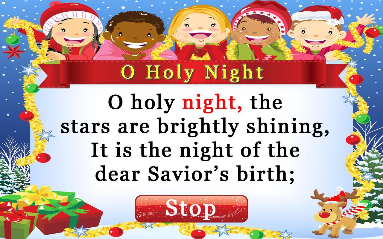 Holy Night-Karaoke Sing Along截图2