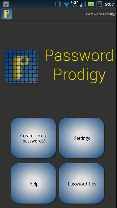 Password Prodigy Lite截图1