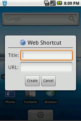 Web Shortcut - No Ads截图1