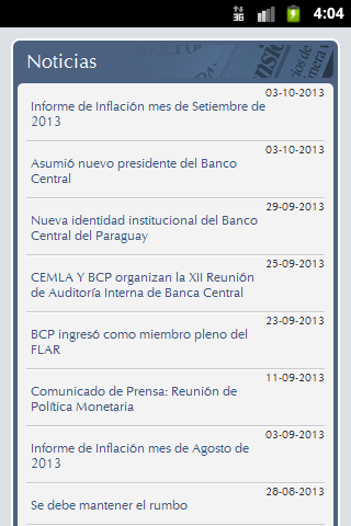 Banco Central del Paragu...截图5