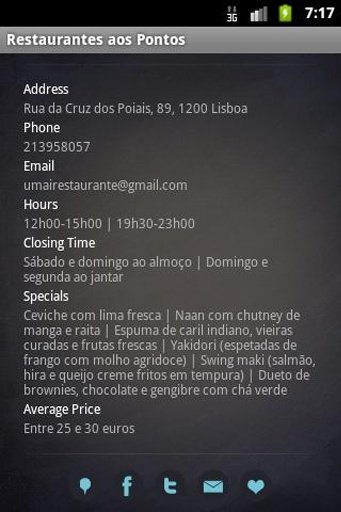 Restaurantes aos Pontos截图5