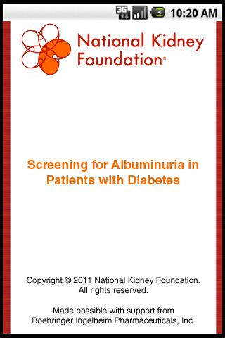 Screening for Albuminuria截图2