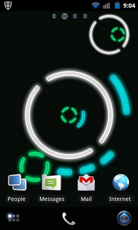 NeonGears Live Wallpaper Basic截图1