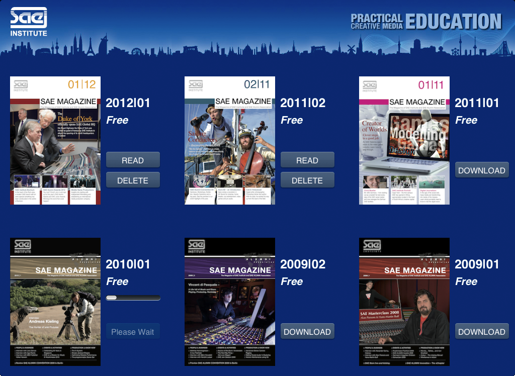 SAE Institute Magazine截图1