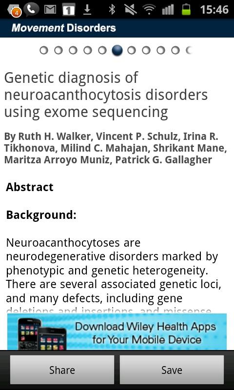 Movement Disorders App截图6