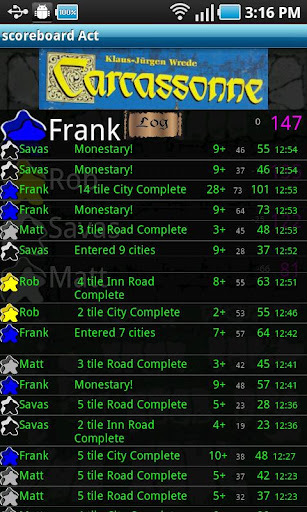 Carcassonne Scoreboard截图6