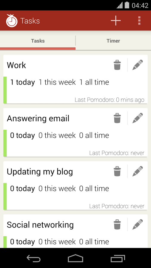 Concentrato Pomodoro Timer截图2