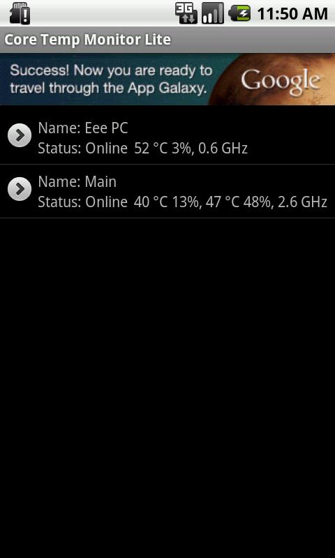 Core Temp Monitor Lite截图2