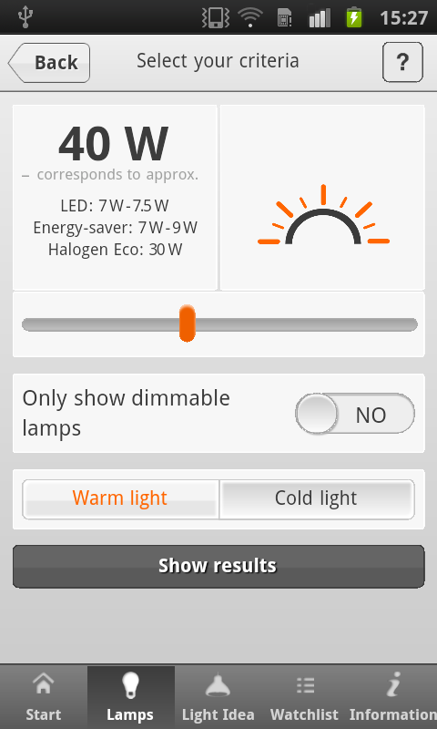 OSRAM Light Finder截图3