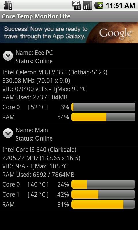 Core Temp Monitor Lite截图3