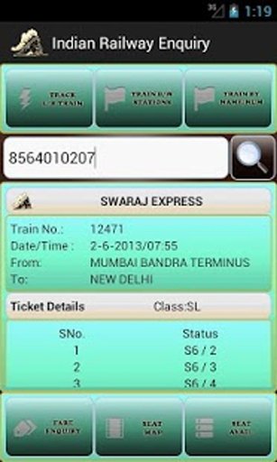 Indian Railway Enquiry截图7