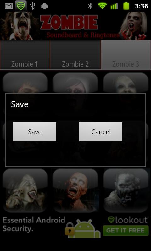 Zombie Soundboard & Ringtones截图4