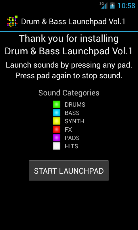 Drum & Bass Launchpad 1 Free截图6