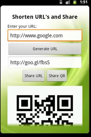 Goo.gl URL shortener截图3