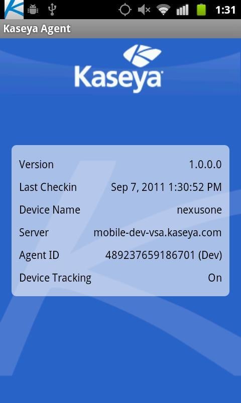 Kaseya Agent截图3