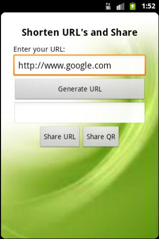 Goo.gl URL shortener截图2