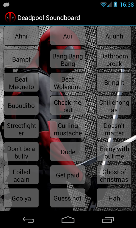 Deadpool Soundboard截图1