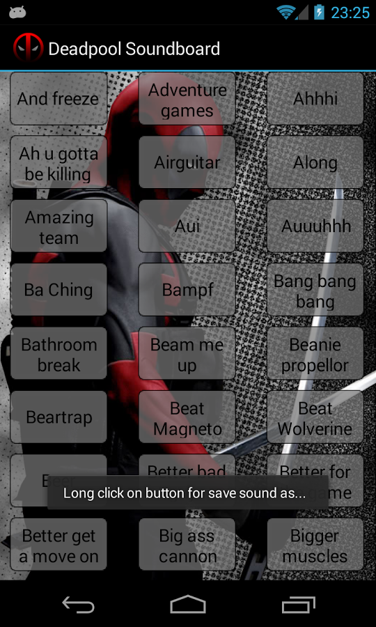 Deadpool Soundboard截图3