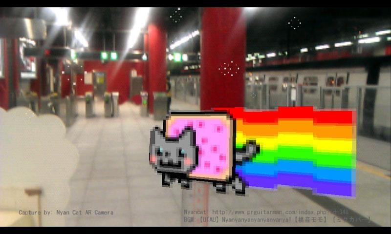 Nyan Cat AR Camera截图1