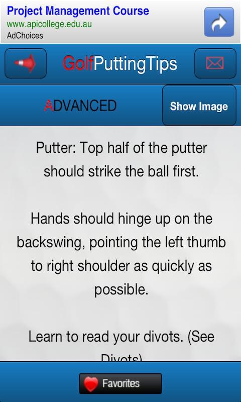 Golf Putting Tips Free截图5