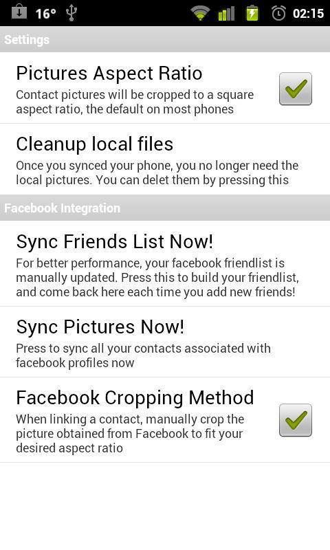 Ultimate HD Contacts Sync Lite截图1