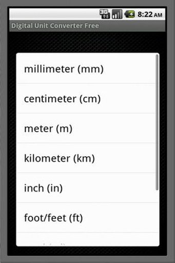 Digital Unit Converter Free截图2