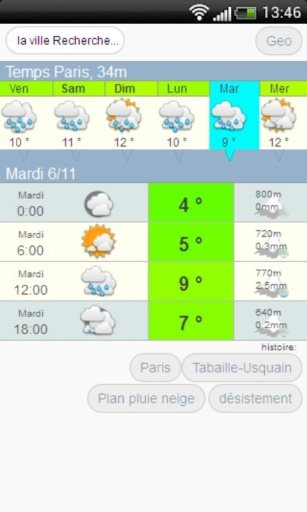 La meteo - le temps meteo .com截图1