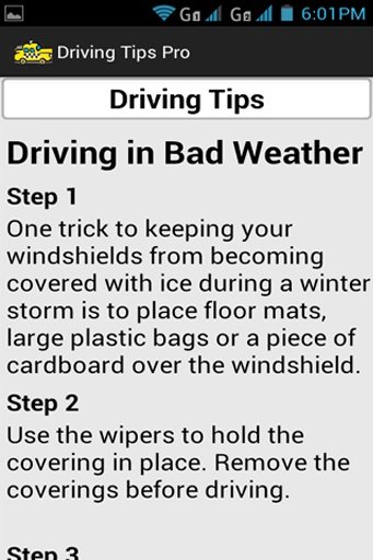 Driving Tips截图1