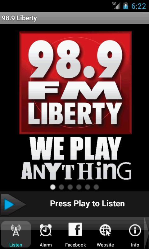 98.9 Liberty-We Play Anything截图2