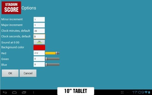 Stadium Score Scorekeeper Demo截图4