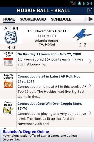 College Basketball: STATSHEET截图2